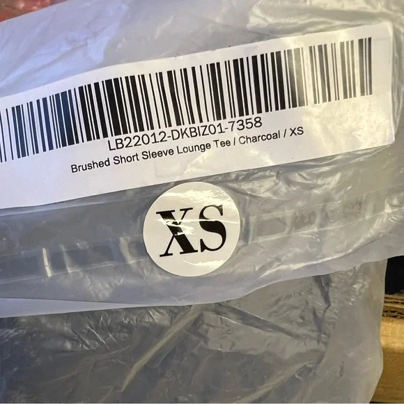 NEW QUINCE Brushed Short Sleeve Lounge Tee Size: XS - Picture 6 of 6